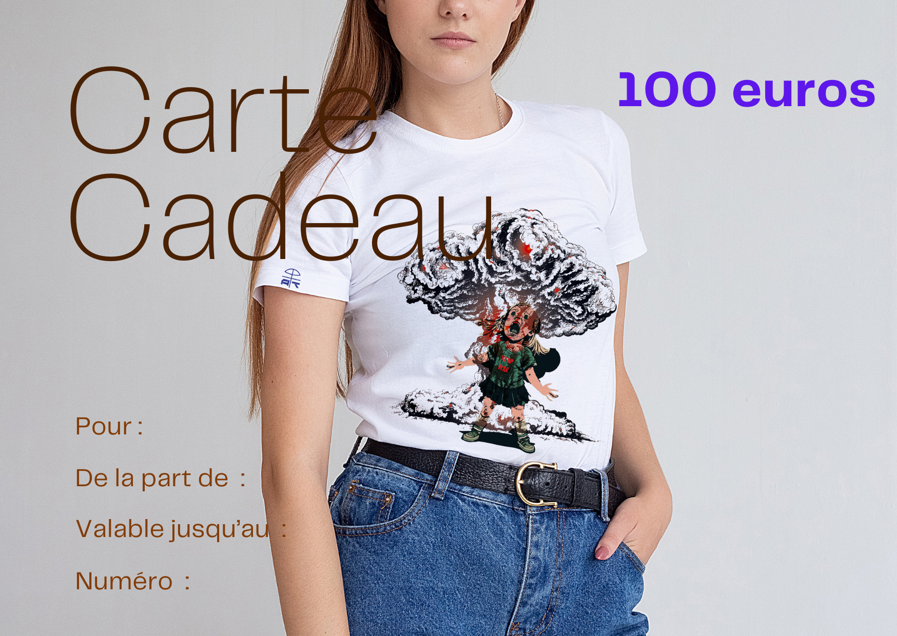 Carte Cadeau 💝 de 50€ à 300 €