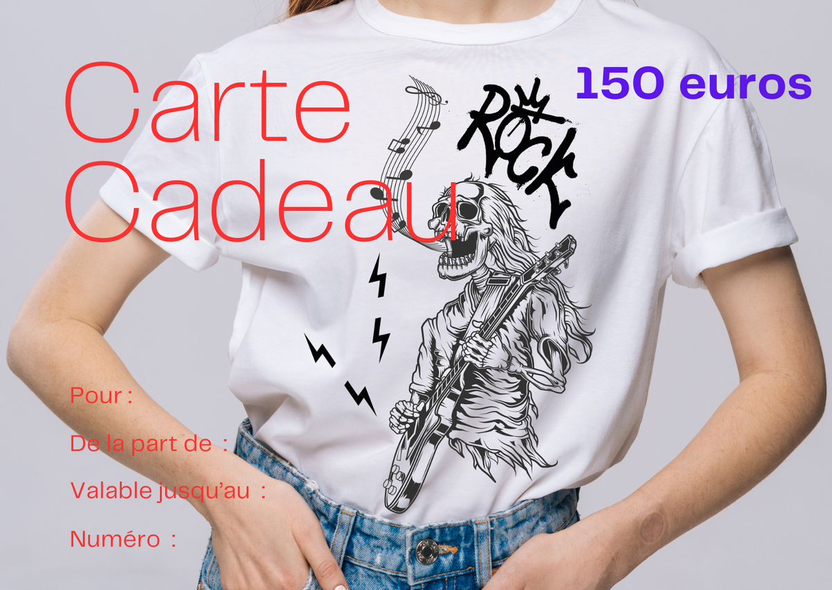 Carte Cadeau 💝 de 50€ à 300 €