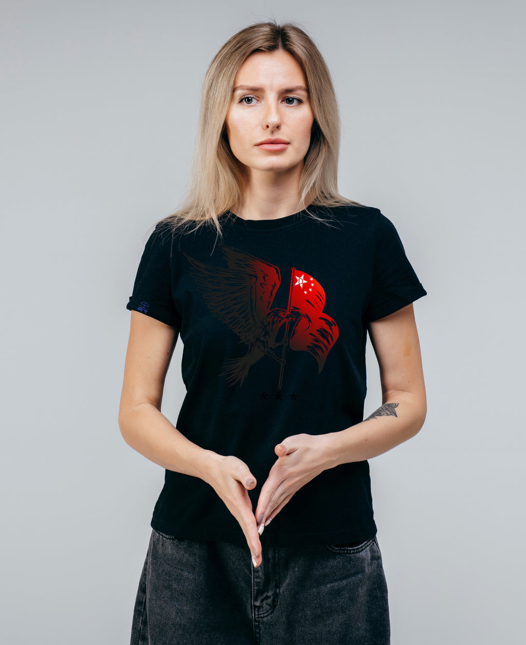 T-Shirt Black Eagle